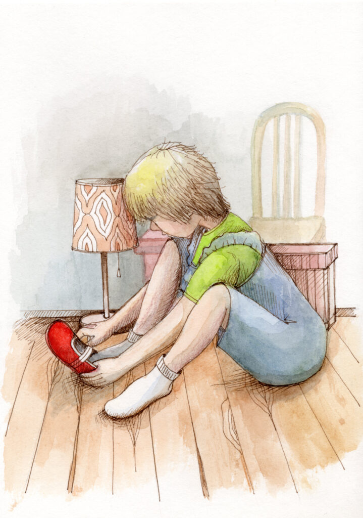 anna und die roten Schuhe - das kinderbuch 2024
